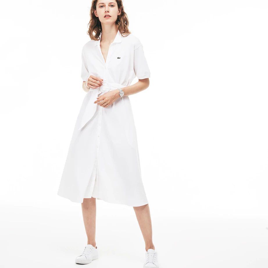 La robe polo Lacoste