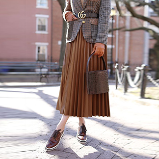 La jupe plissée, tendance fashion de l'automne 2020