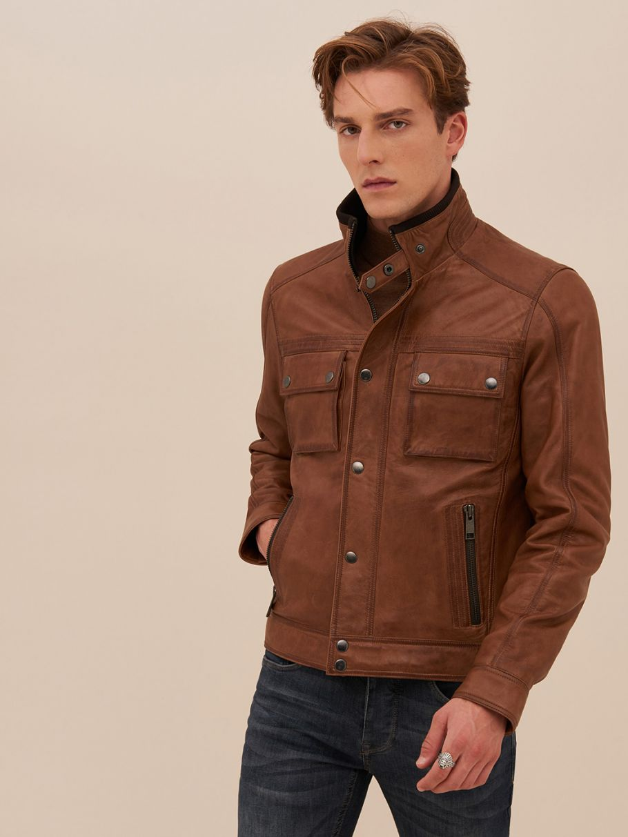 Le blouson en cuir Devred 1902