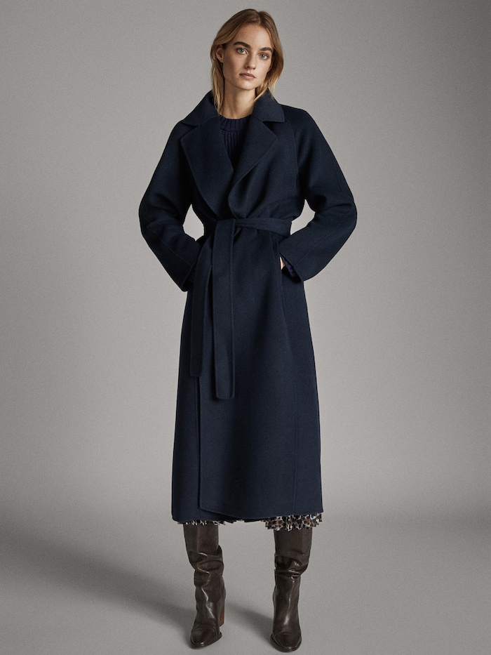 Le manteau Massimo Dutti