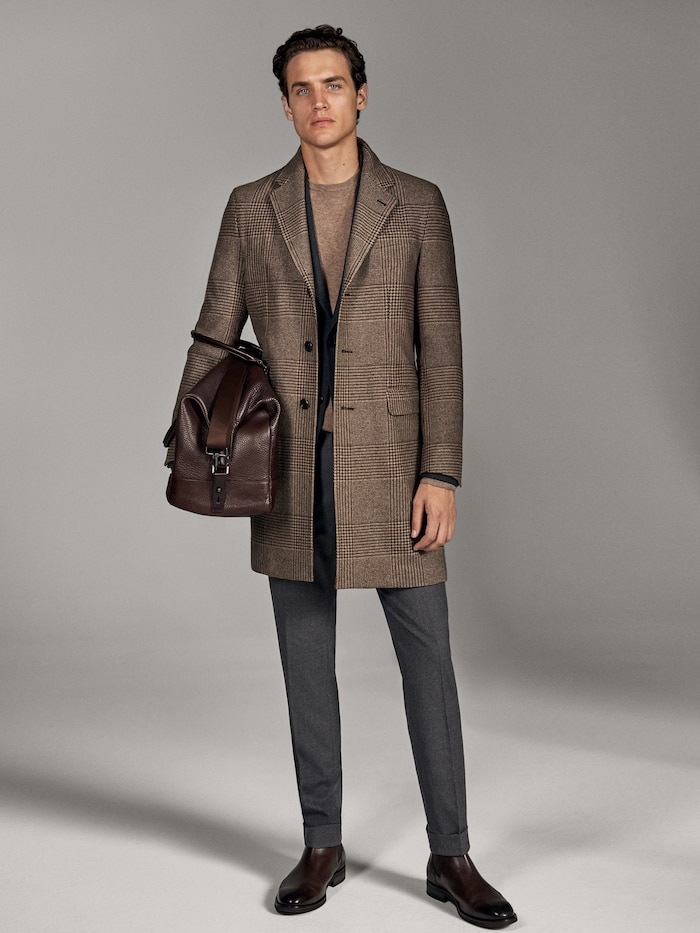 Le manteau Massimo Dutti