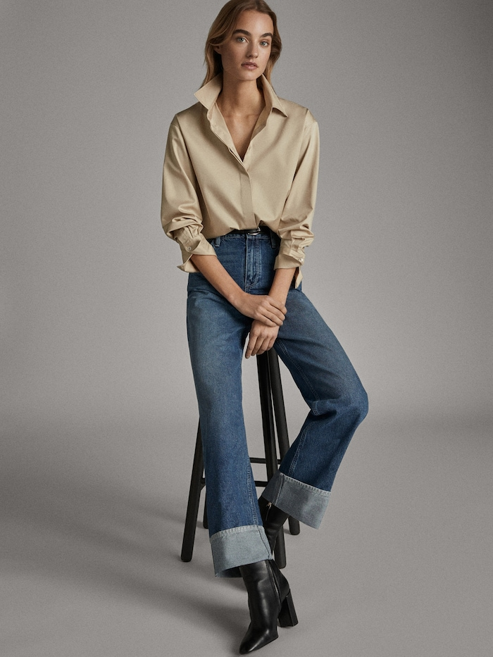 Le pantalon selvedge, Massimo Dutti 