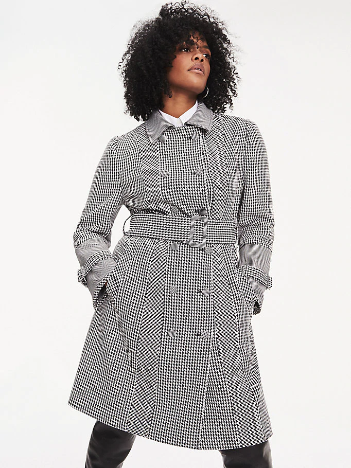 Le trench coat pied de poule