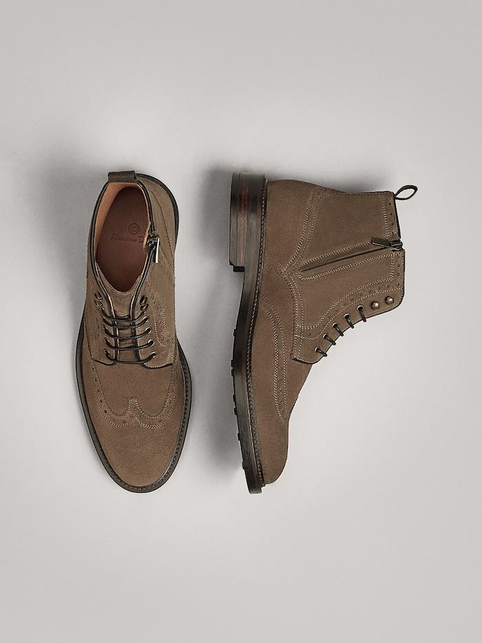 Les bottines Massimo Dutti 
