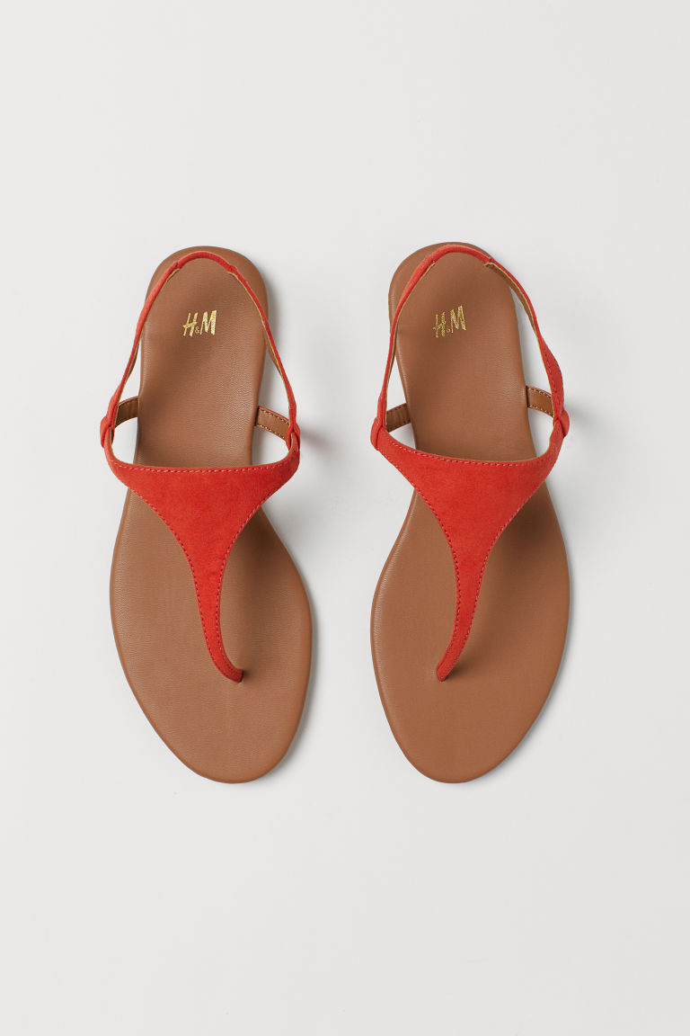 Les nu-pieds colorés H&M