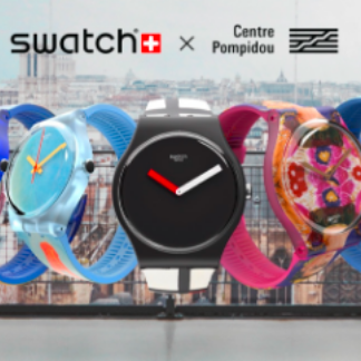 Swatch x le Centre Pompidou, une collaboration artistique